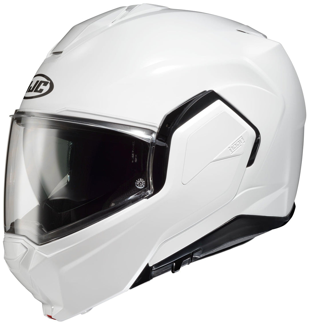 HJC i100 Modular Helmet - Gloss White - Motor Psycho Sport
