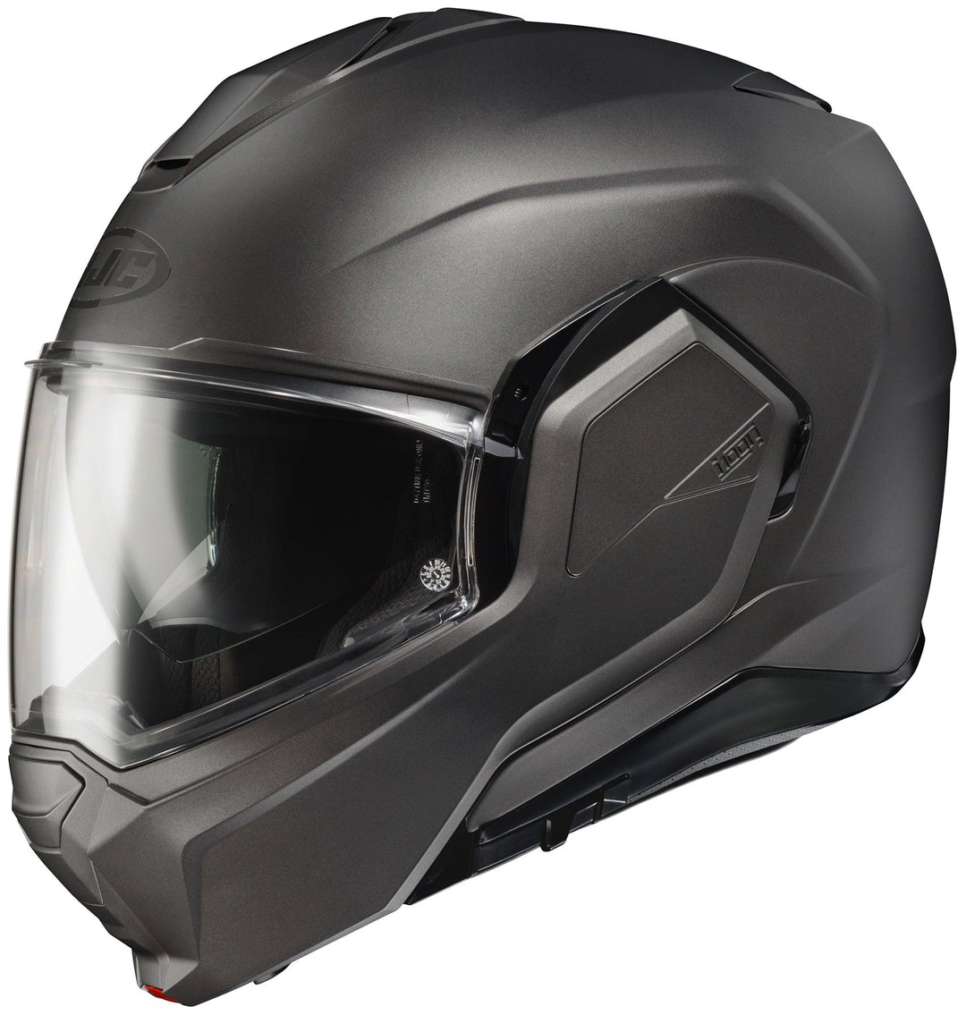 HJC i100 Modular Helmet - Semi-Flat Titanium - Motor Psycho Sport
