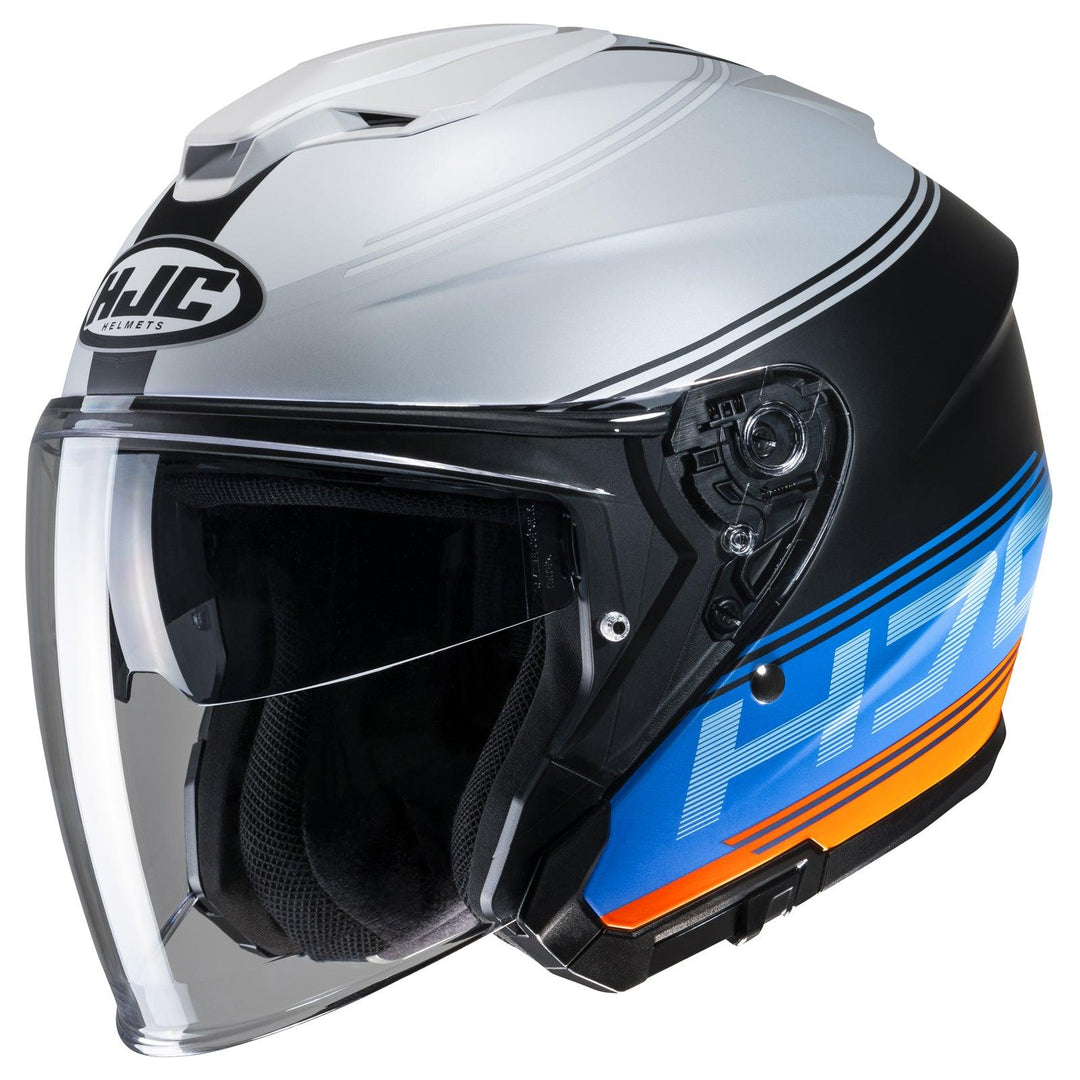 HJC I30 - Vicom MC-27SF - Motor Psycho Sport