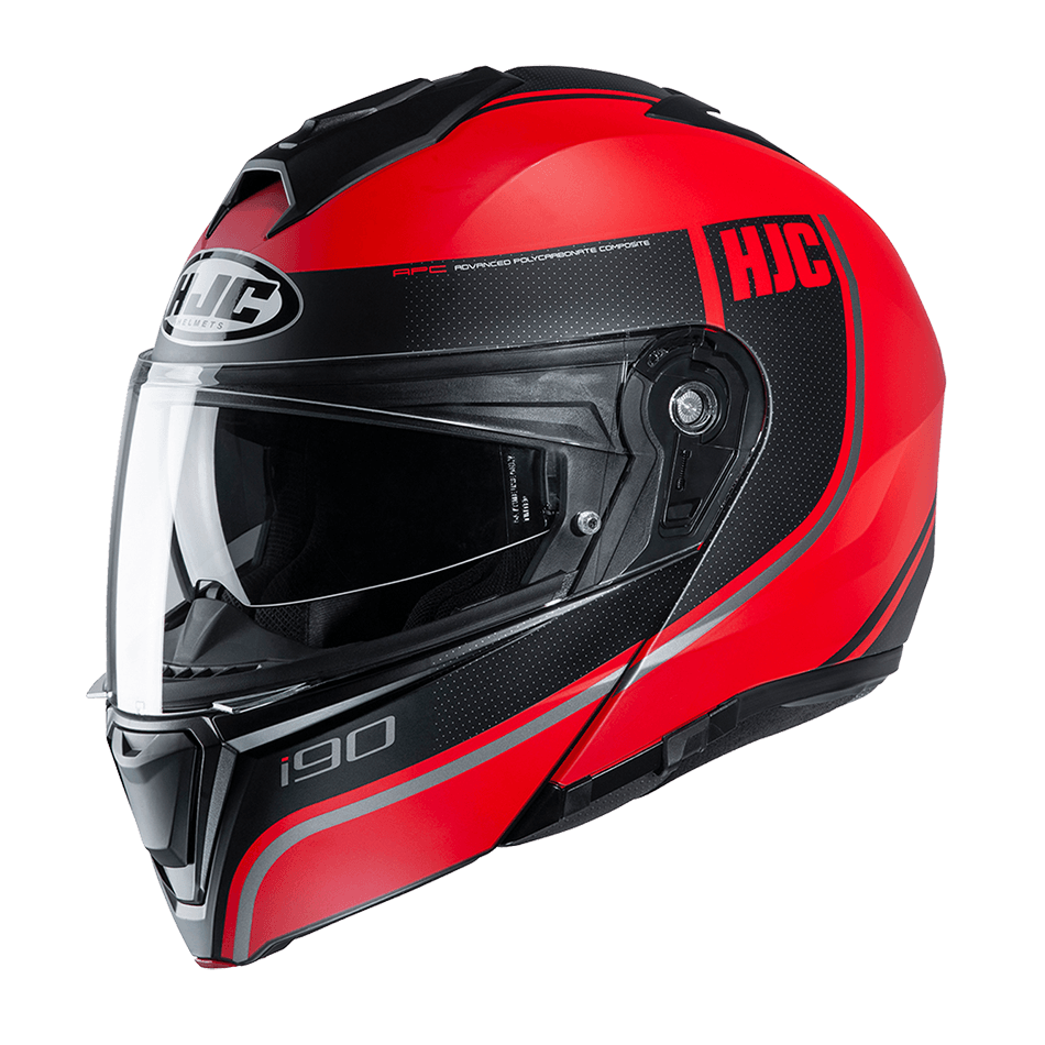 HJC I90 - Davan MC-1SF - Motor Psycho Sport