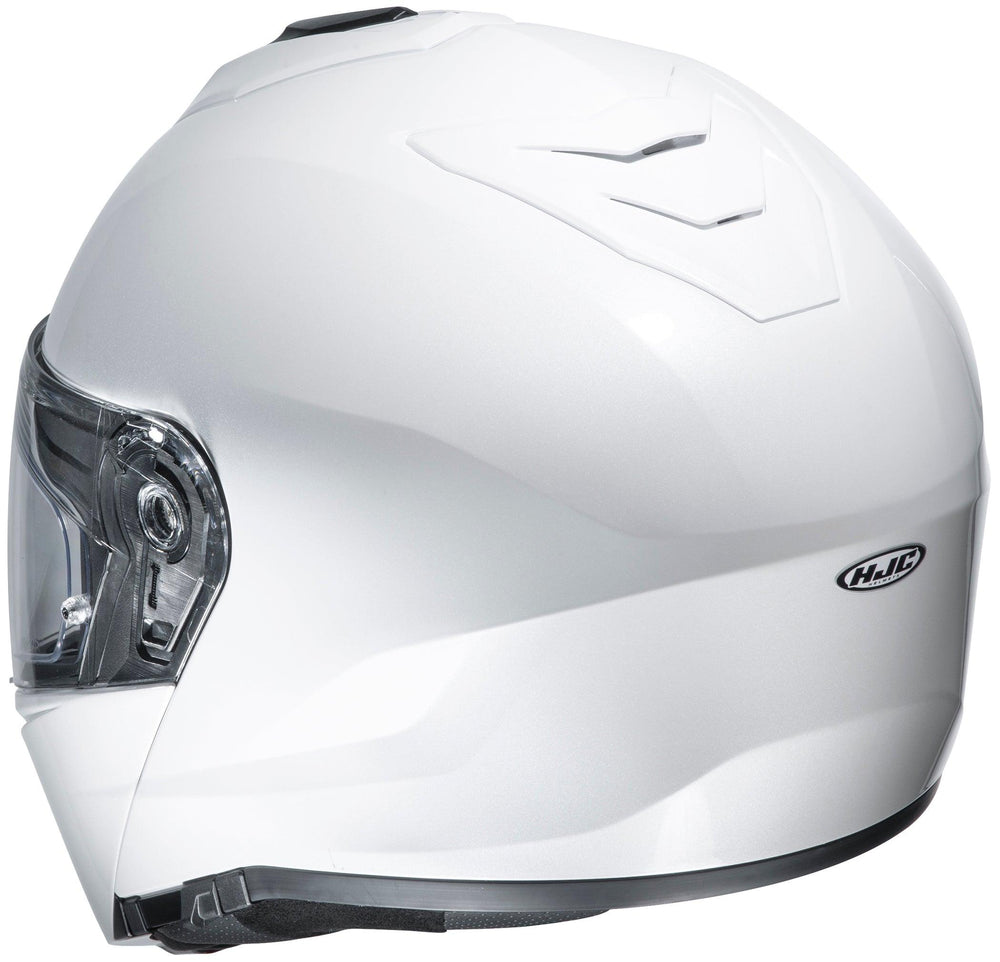 HJC i90 Modular Helmet - Gloss White - Motor Psycho Sport