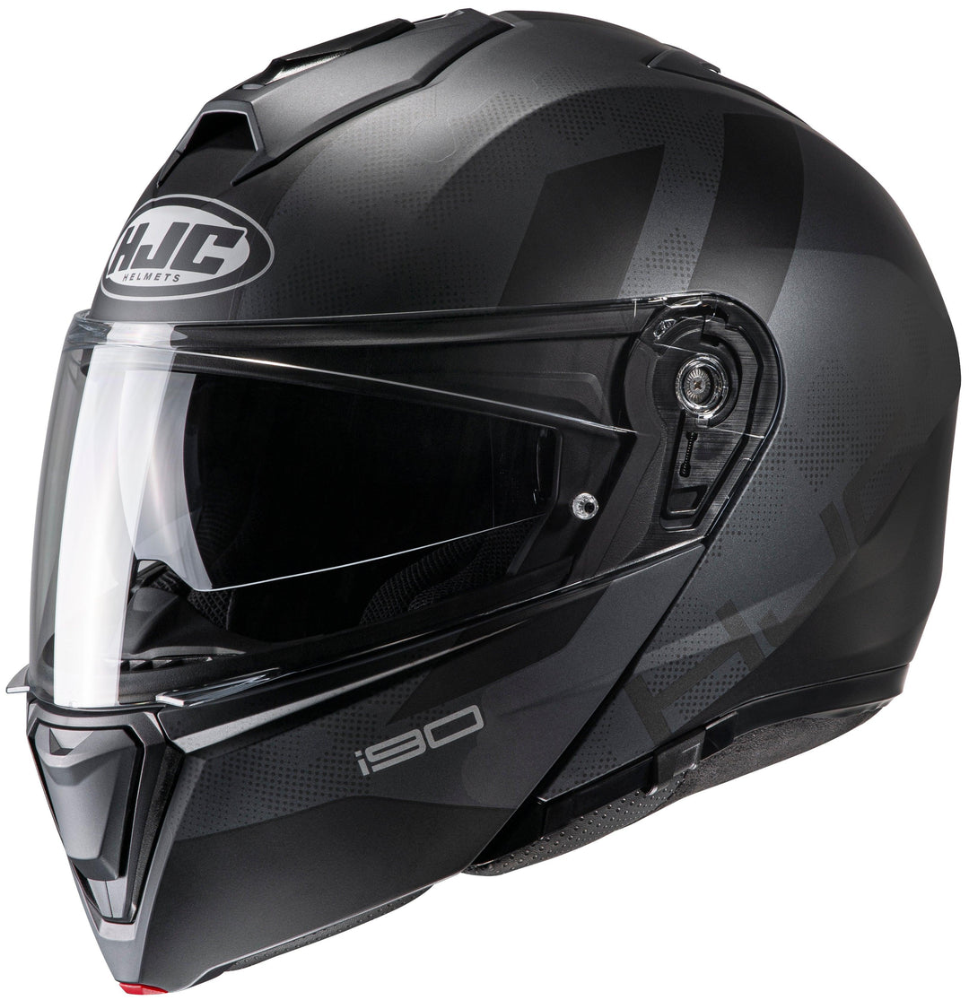 HJC i90 Syrex Modular Helmet - MC-5SF Black - Motor Psycho Sport