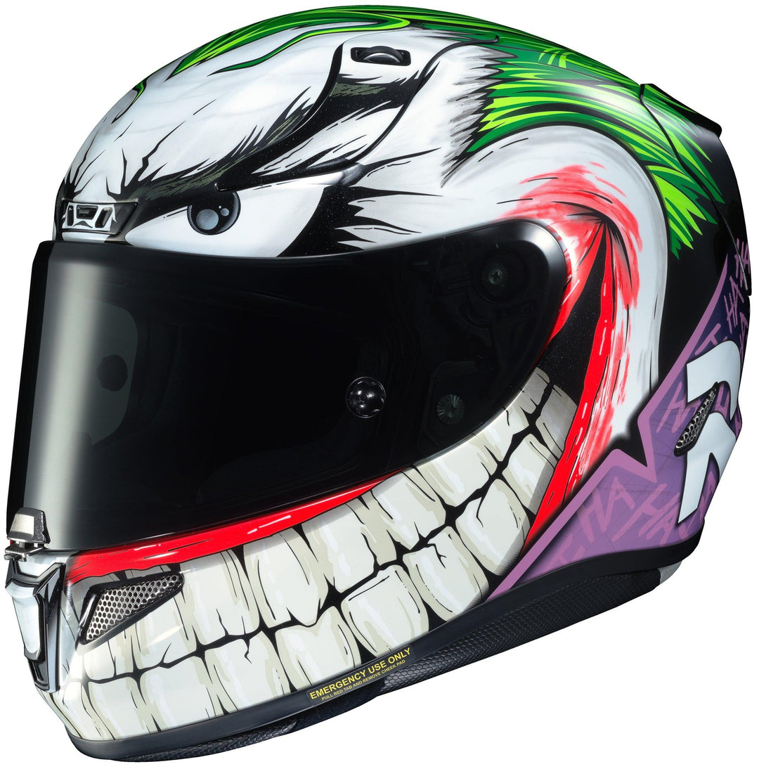 HJC RPHA 11 Pro Joker Helmet - MC-48 White/Green - Motor Psycho Sport