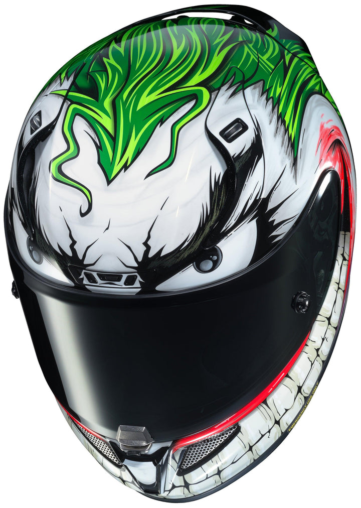HJC RPHA 11 Pro Joker Helmet - MC-48 White/Green - Motor Psycho Sport