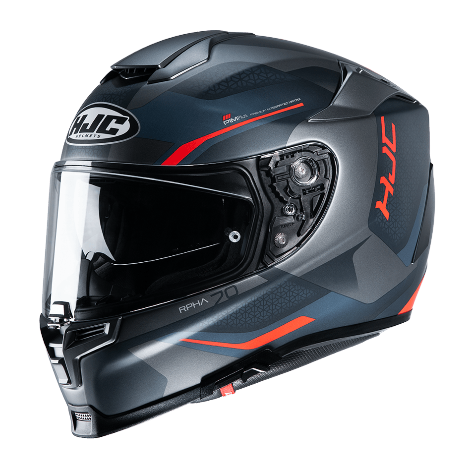 HJC RPHA 70 ST - Kosis MC-6HSF - Motor Psycho Sport
