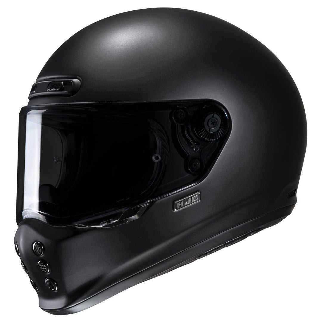 HJC V10 - Semi-Flat Black - Motor Psycho Sport