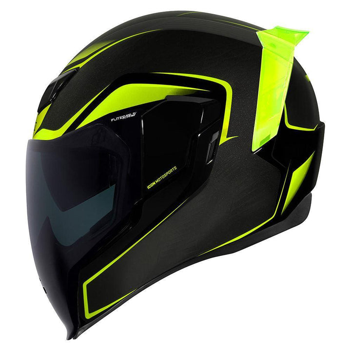 Icon Airflite Crosslink Hi-Viz Helmet - Motor Psycho Sport