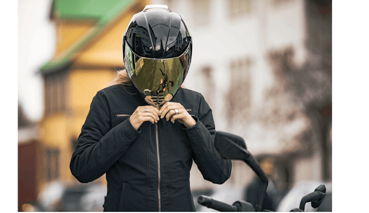 Icon Airflite Gloss Black Helmet - Motor Psycho Sport