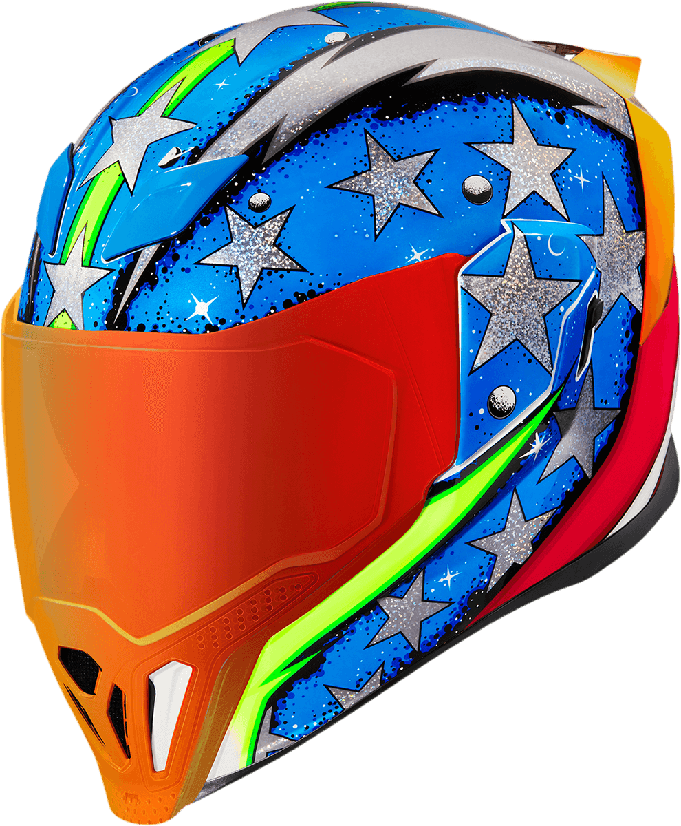 Icon Airflite Space Force Glory Helmet - Motor Psycho Sport