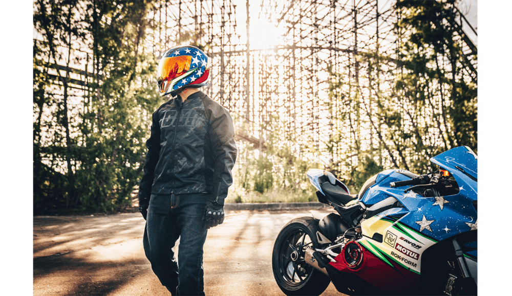 Icon Airflite Space Force Glory Helmet - Motor Psycho Sport