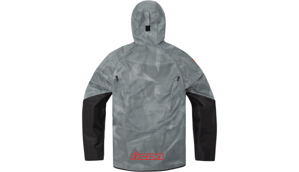Icon Airform Battlescar Gray Men's Jacket - Motor Psycho Sport