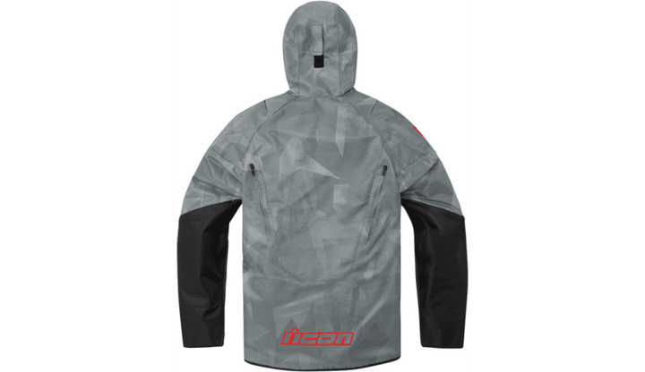 Icon Airform Battlescar Gray Men's Jacket - Motor Psycho Sport