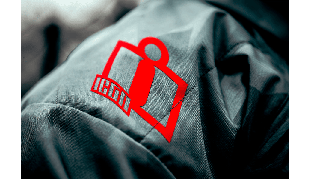 Icon Airform Battlescar Gray Men's Jacket - Motor Psycho Sport