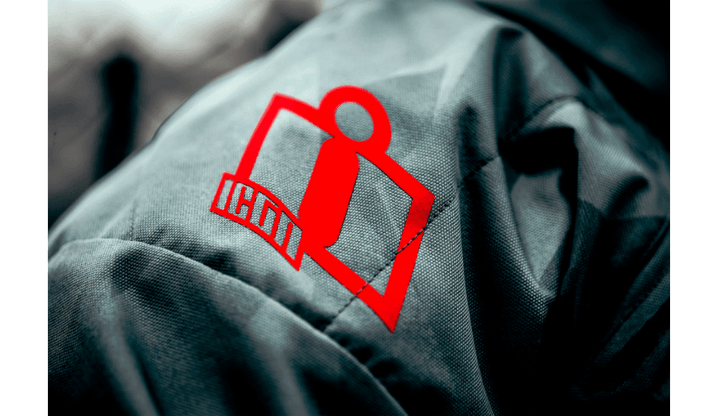 Icon Airform Battlescar Gray Men's Jacket - Motor Psycho Sport