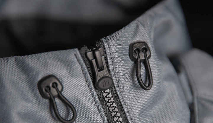 Icon Airform Battlescar Gray Men's Jacket - Motor Psycho Sport