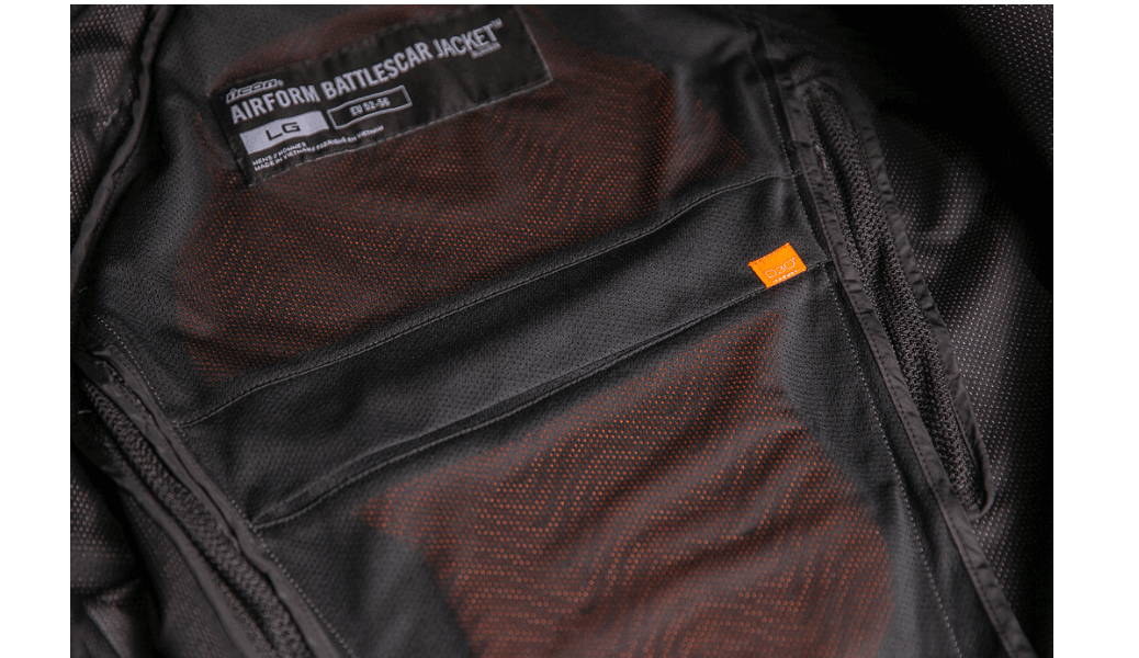 Icon Airform Battlescar Gray Men's Jacket - Motor Psycho Sport