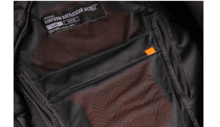 Icon Airform Battlescar Gray Men's Jacket - Motor Psycho Sport