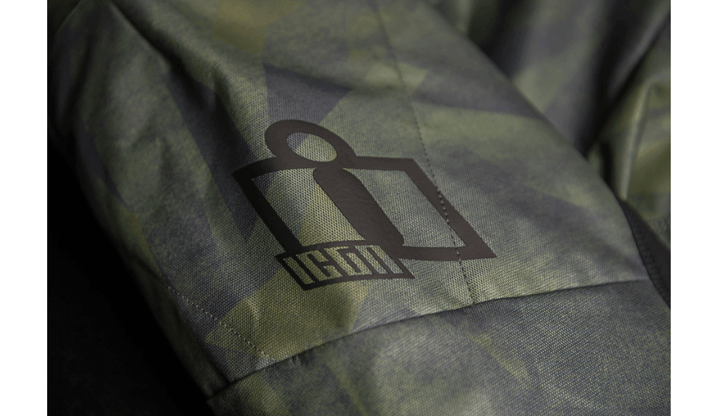 Icon Airform Battlescar Green Men's Jacket - Motor Psycho Sport