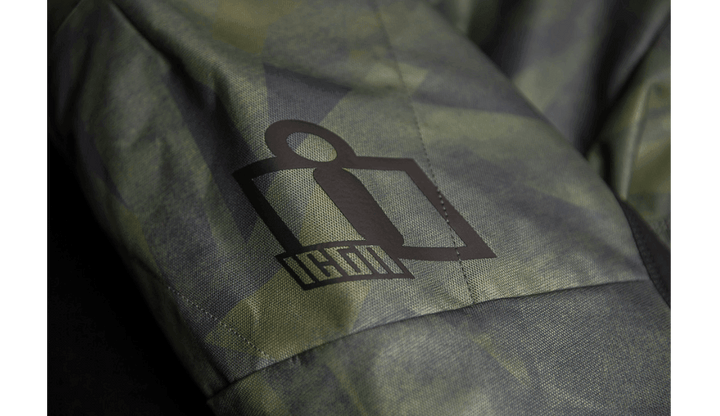 Icon Airform Battlescar Green Men's Jacket - Motor Psycho Sport