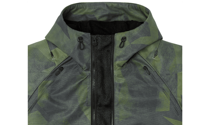 Icon Airform Battlescar Green Men's Jacket - Motor Psycho Sport
