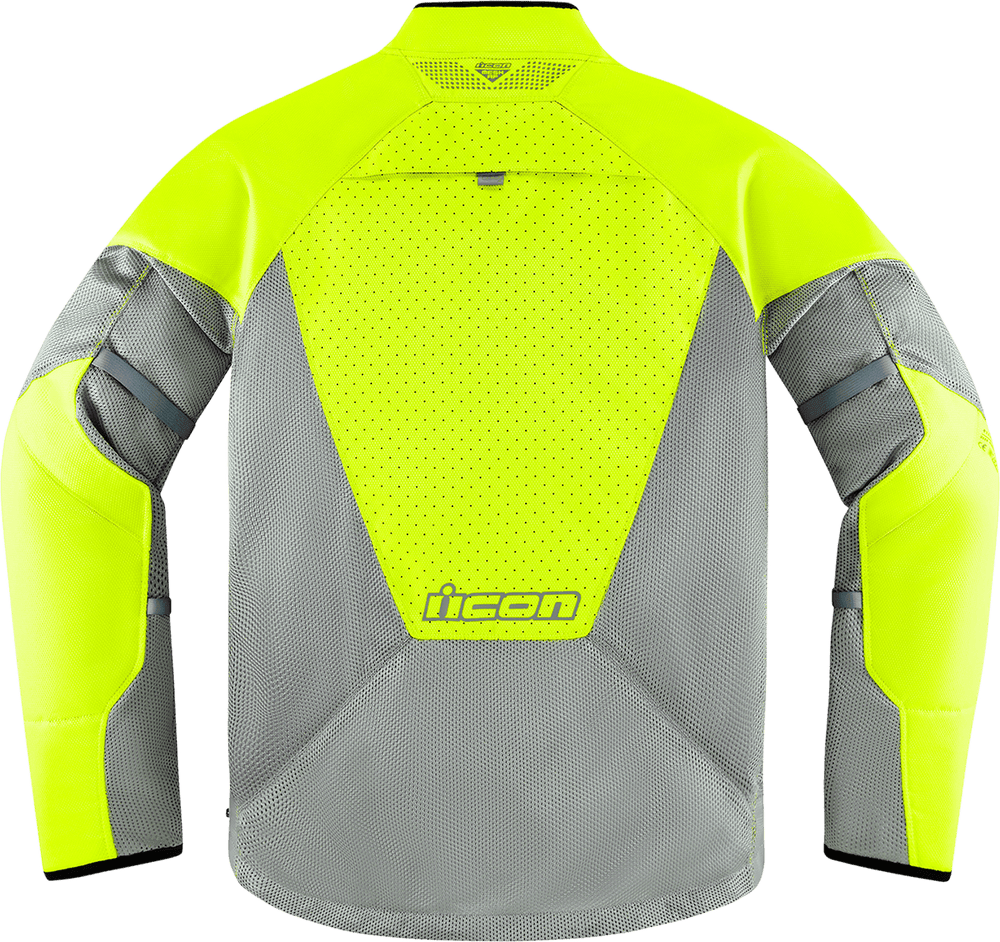 Icon Men's Mesh AF Jacket - Hi-Viz - Motor Psycho Sport