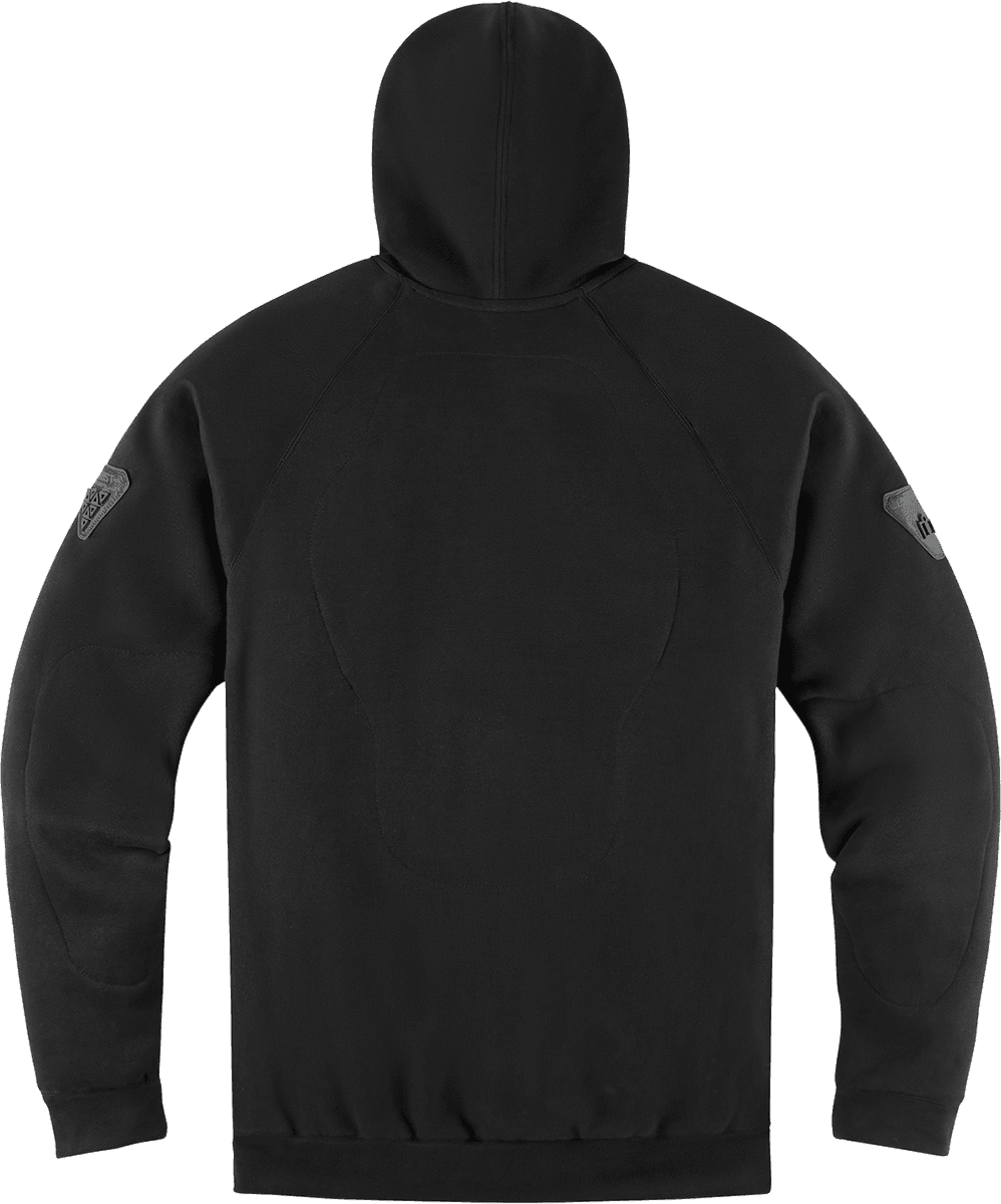 Icon Men's Uparmor Hoodie - Black - Motor Psycho Sport