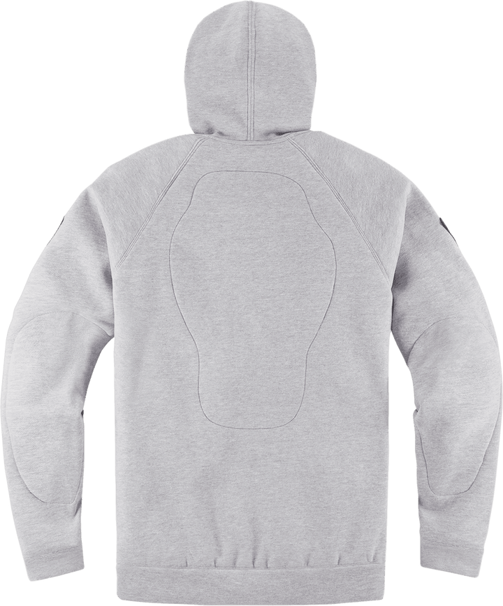 Icon Men's Uparmor Hoodie - Gray - Motor Psycho Sport