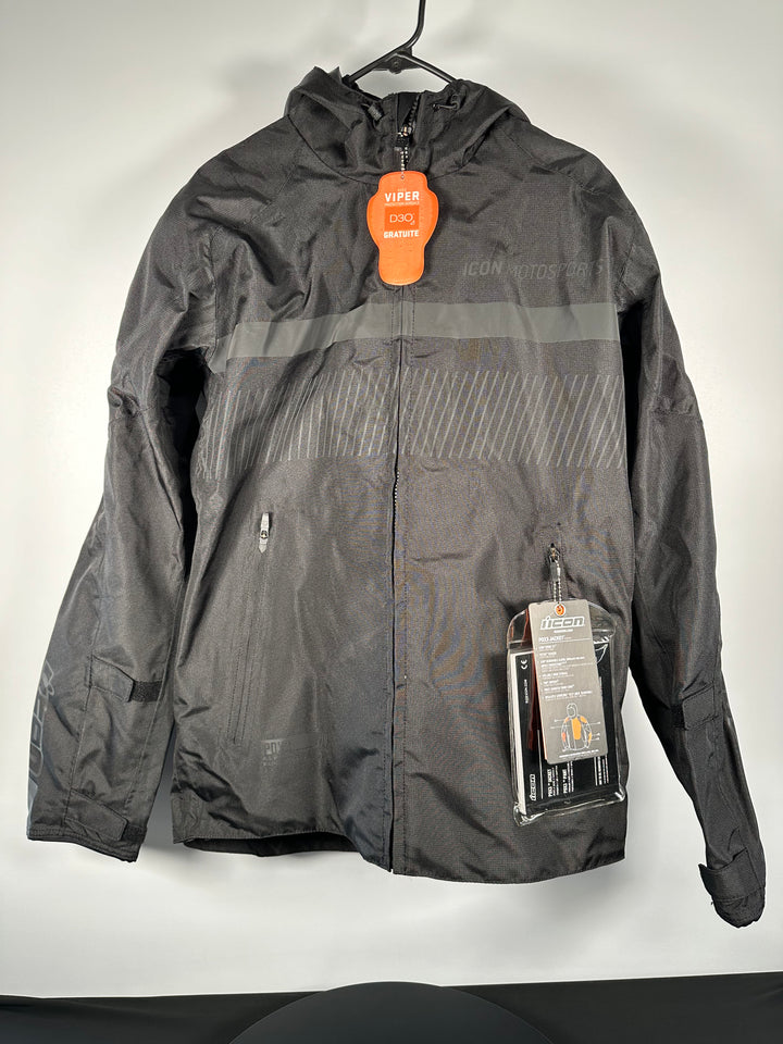 Icon PDX3 Jacket - Black - Size Medium - OPEN BOX - Motor Psycho Sport