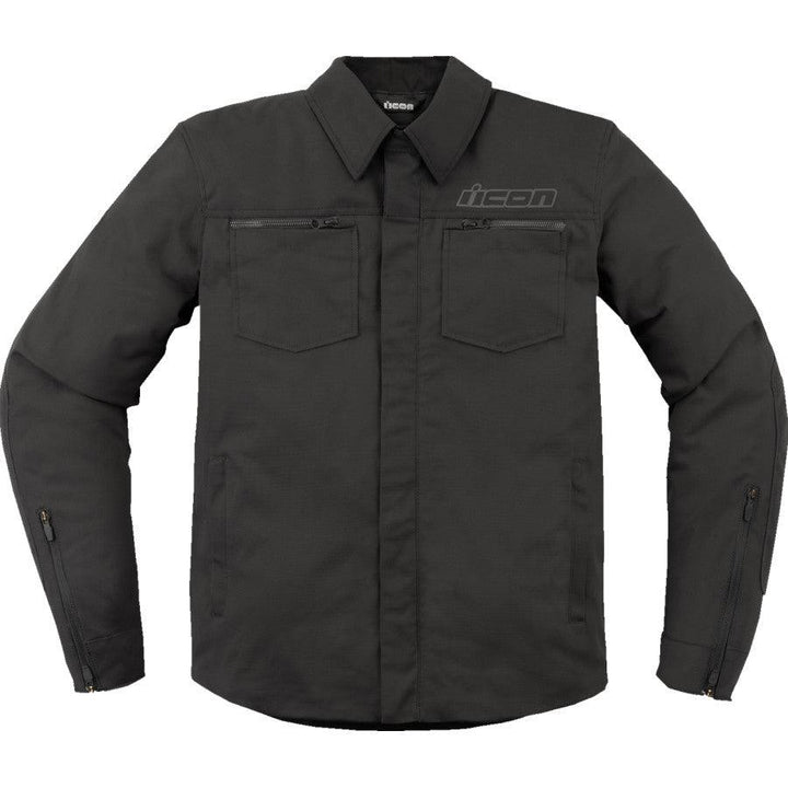 Icon Upstate Canvas CE Jacket - Motor Psycho Sport