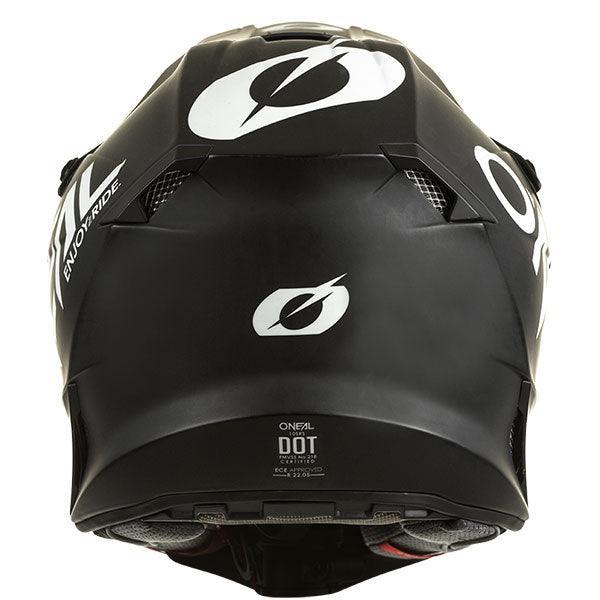 O'Neal 10 SRS Elite Black/White Helmet - Motor Psycho Sport