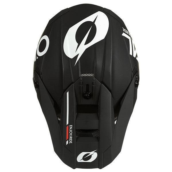 O'Neal 10 SRS Elite Black/White Helmet - Motor Psycho Sport