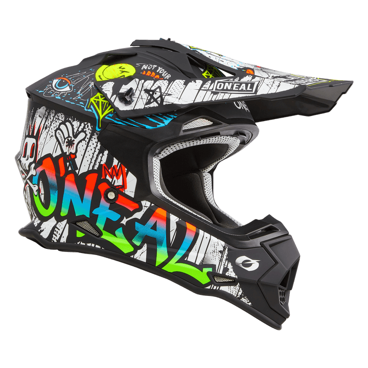 O'Neal 2 SRS Rancid Black / White Helmet O'Neal 2 SRS Rancid Black / White Helmet