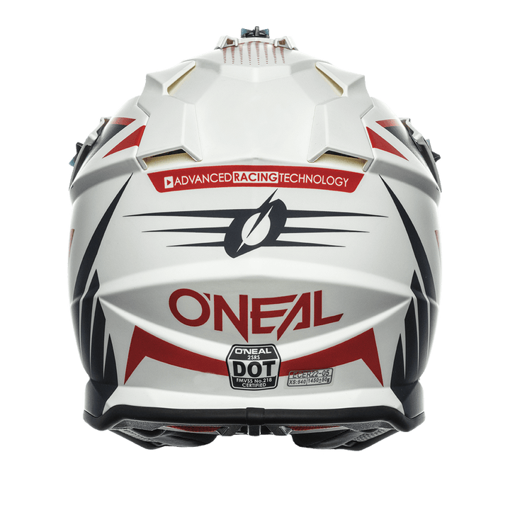 O'Neal 2 SRS Spyde Helmet White/Blue/Red - Motor Psycho Sport