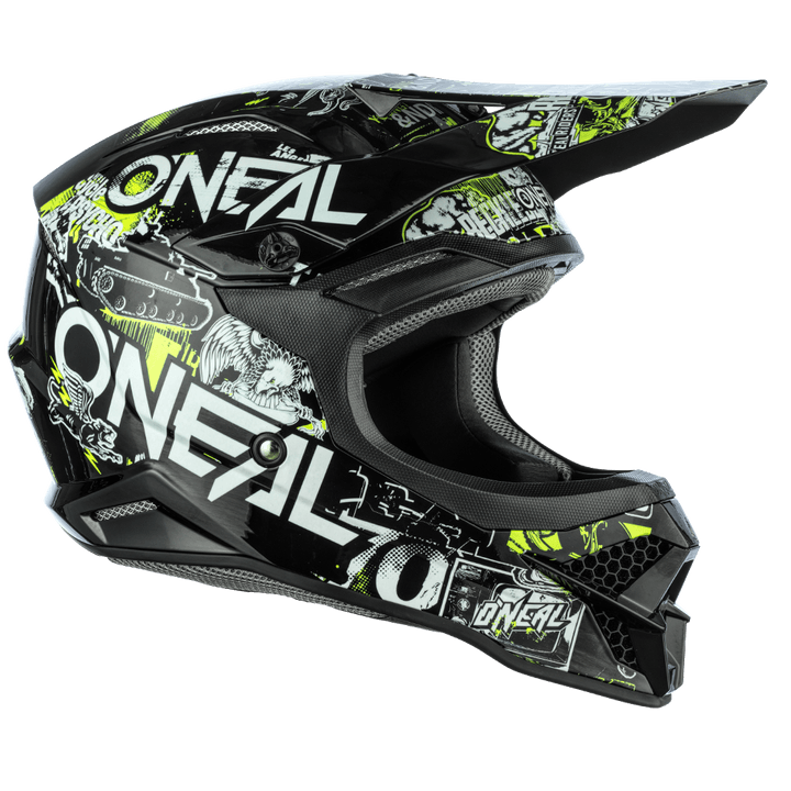 O'Neal 3 SRS Attack 2.0 Helmet – Motor Psycho Sport