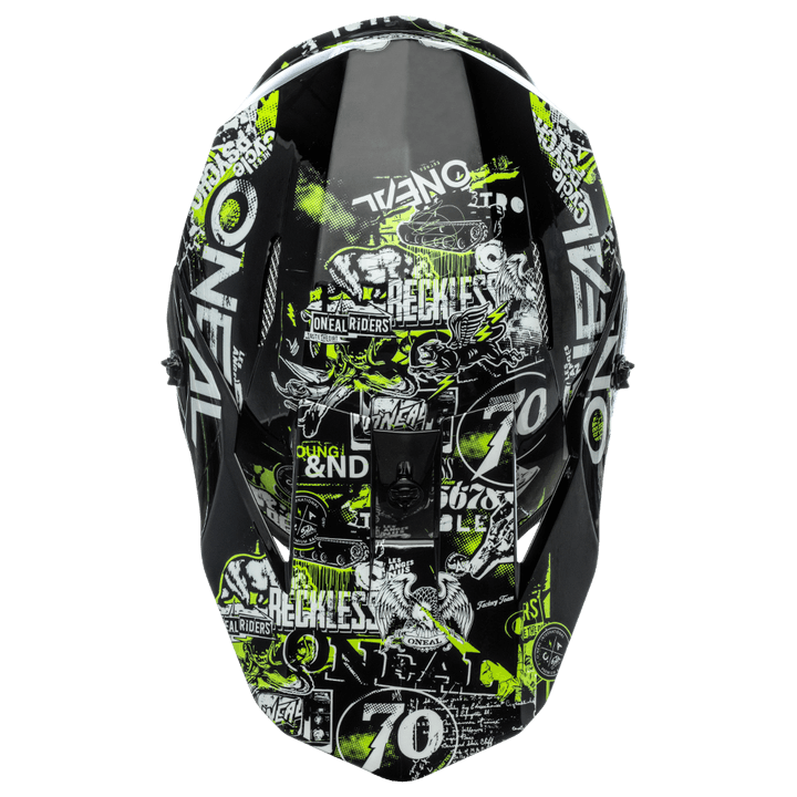 O'Neal 3 SRS Attack 2.0 Helmet - Motor Psycho Sport