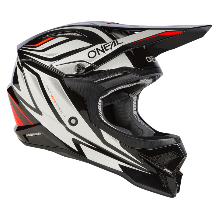 O'Neal 3 Series Vertical Helmet - Black/White - SM