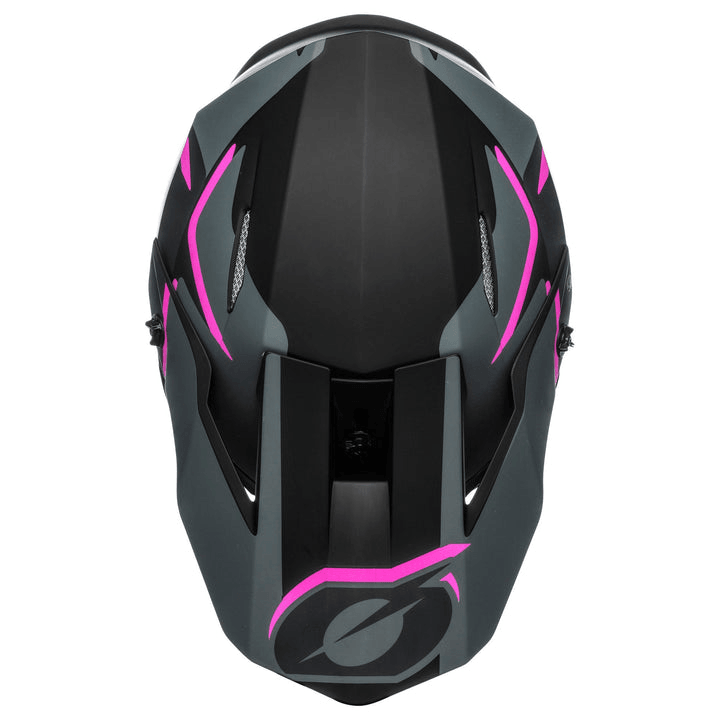 O'Neal 3 SRS Voltage Helmet Black/Pink - Motor Psycho Sport