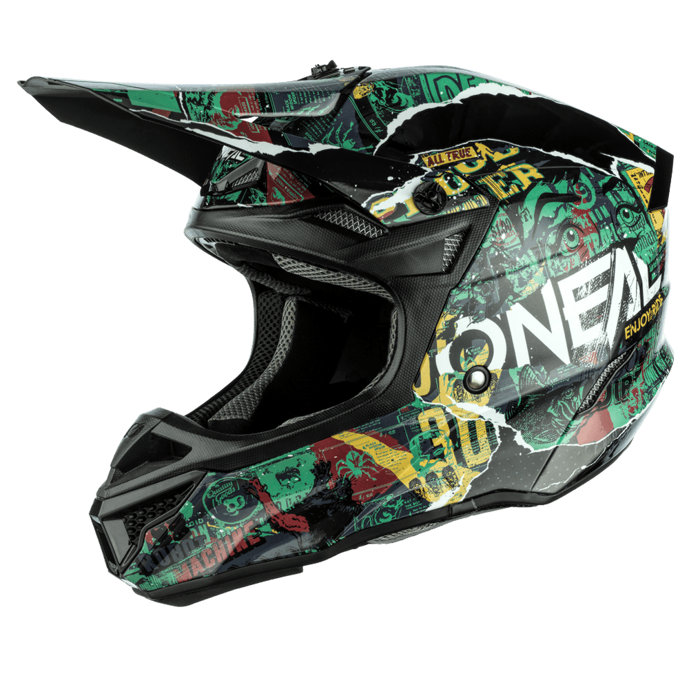 O'Neal 5 SRS Savage Helmet Multi - Motor Psycho Sport