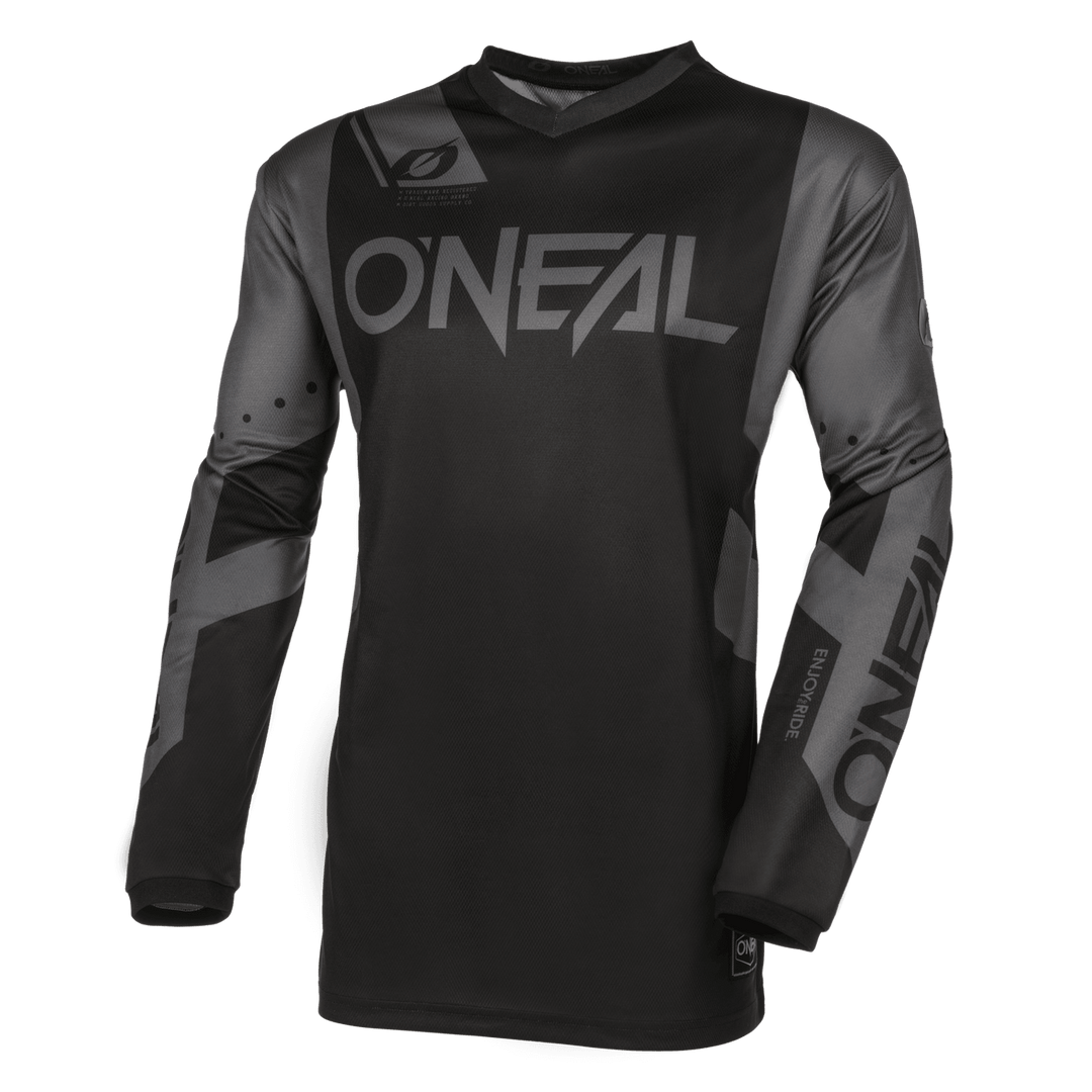 O'Neal Element Racewear V.24 Jersey Black/Gray - Motor Psycho Sport