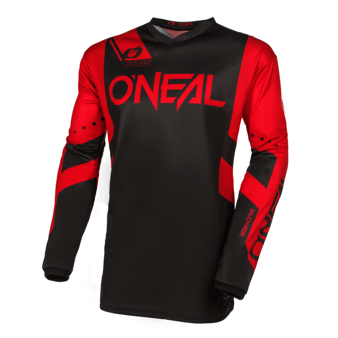 O'Neal Element Racewear V.24 Jersey Black/Red - Motor Psycho Sport