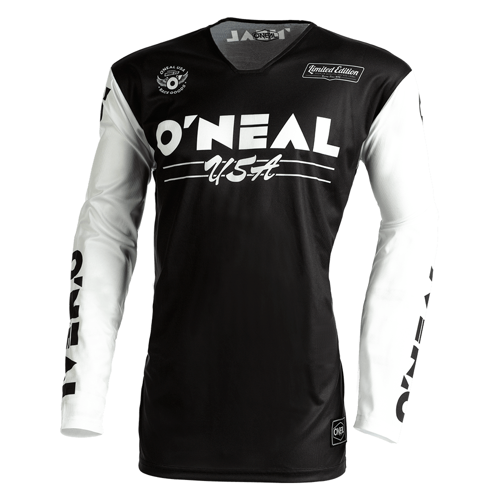 O'Neal Mayhem Bullet Jersey Black/White - Motor Psycho Sport