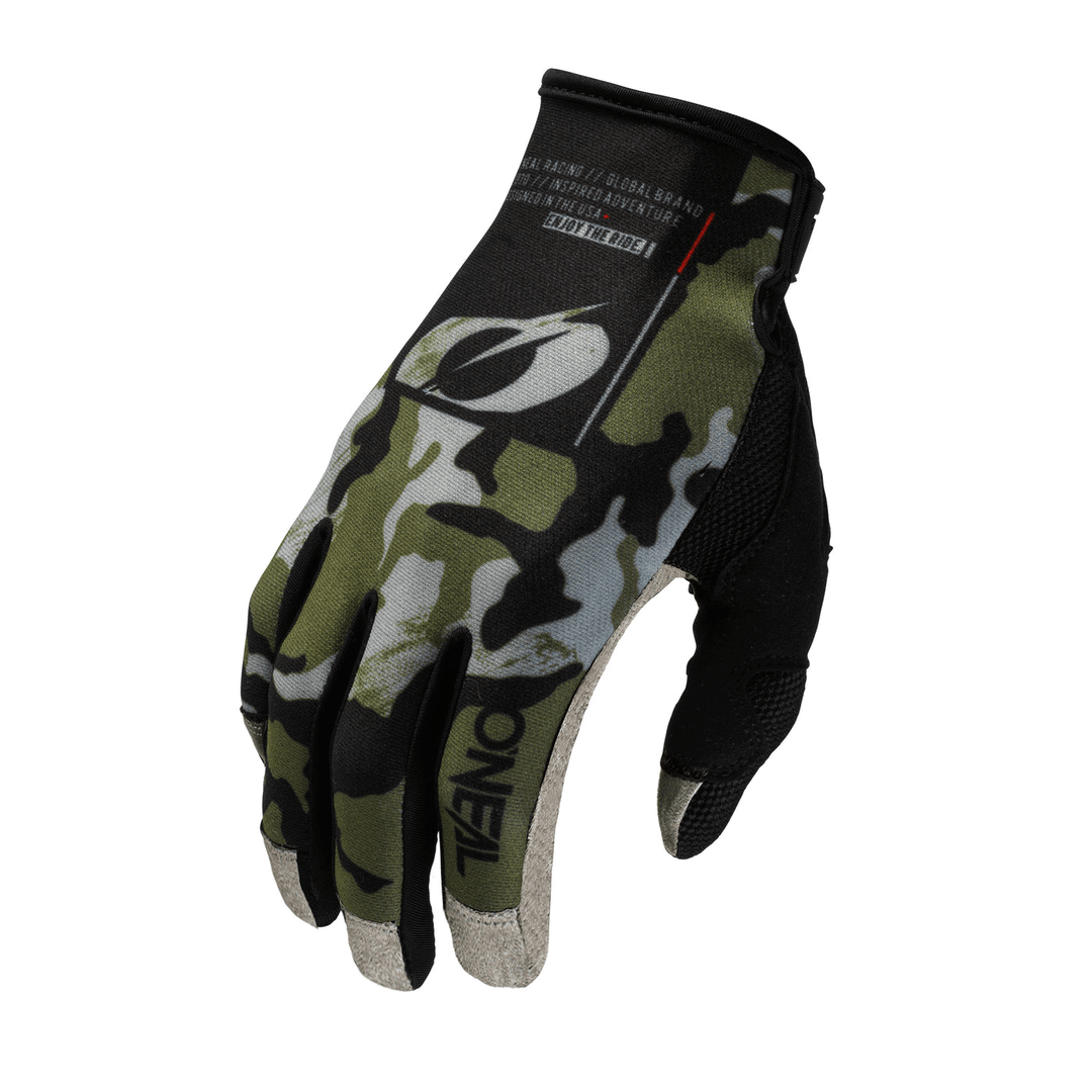 O'Neal Mayhem Camo V.23 Glove Black/Green - Motor Psycho Sport