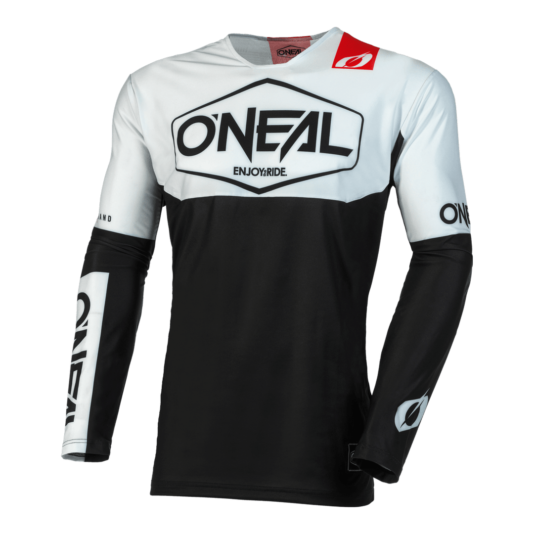 O'Neal Mayhem Hexx V.23 Jersey Black/White - Motor Psycho Sport