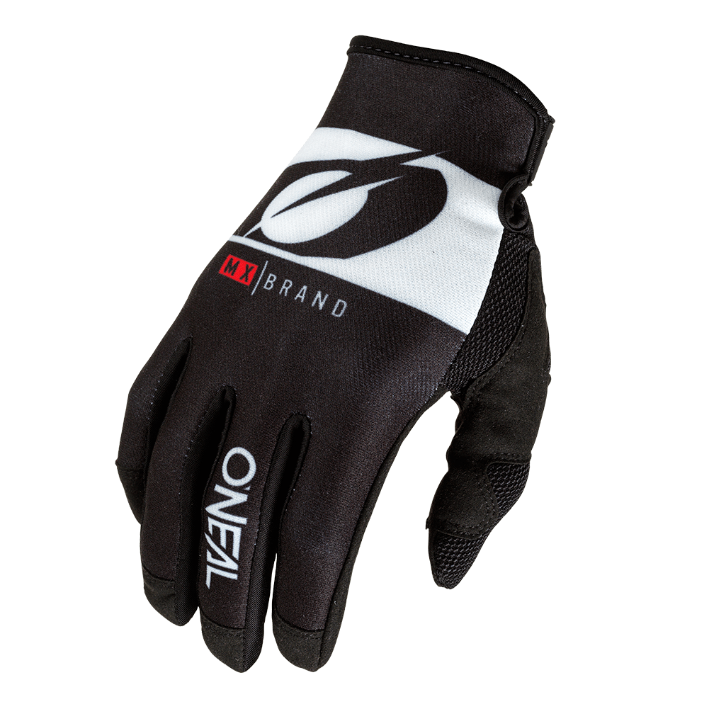 O'Neal Mayhem Rider Glove Black/White - Motor Psycho Sport