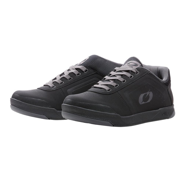 O'Neal Pinned Pro Flat Shoe Black / Gray - Motor Psycho Sport