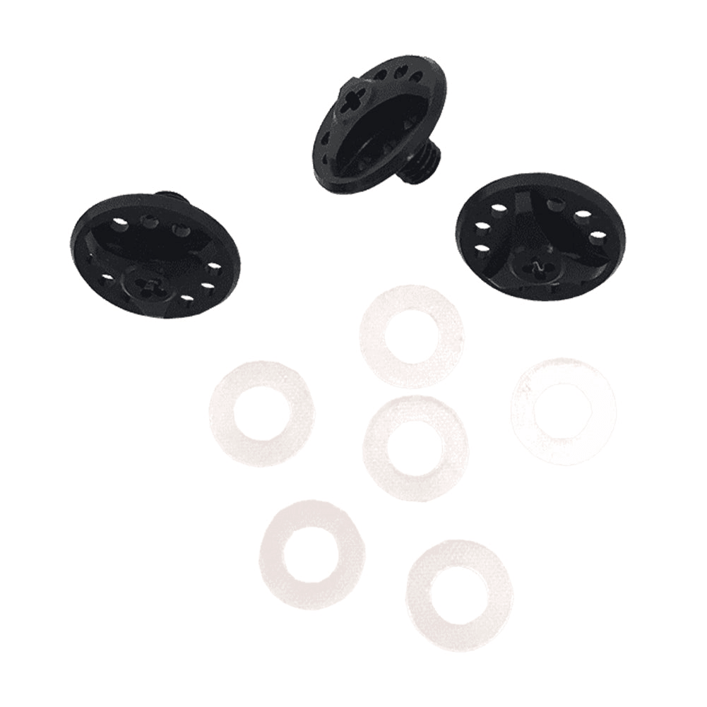 O'Neal Replacement Blade Visor Screw Set Black - Motor Psycho Sport