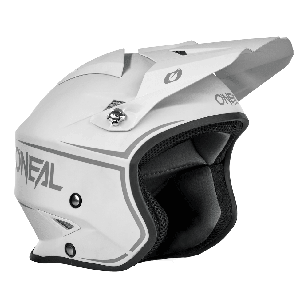 O'Neal Slat V.23 Solid Helmet White - Motor Psycho Sport