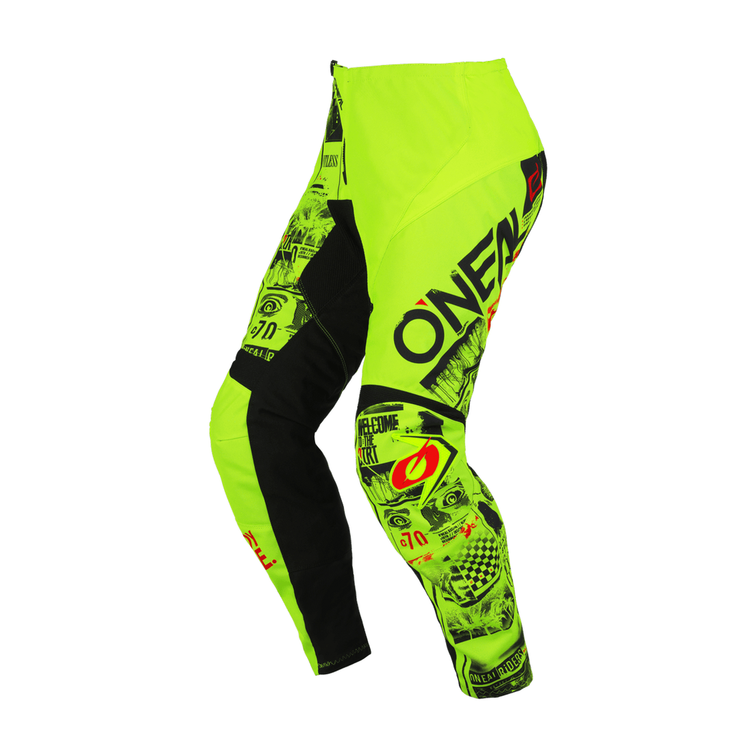 O'Neal Youth Element Attack V.23 Pant Neon/Black - Motor Psycho Sport