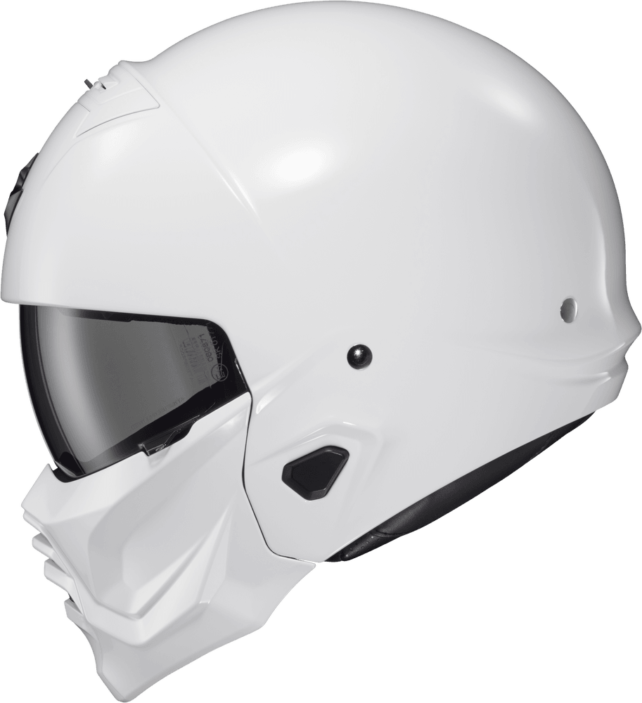 scorpion covert helmet near me Scorpion EXO CV2-0054 Covert 2 Open-Face Helmet Gloss White Md