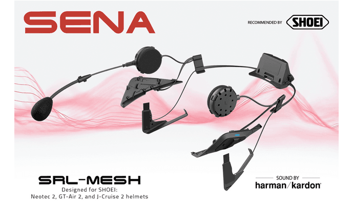 sena shoei neotec 2 Sena SRL-Mesh Communication System